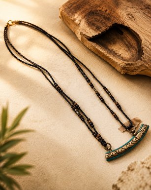 Handmade Bar Pendant Necklace